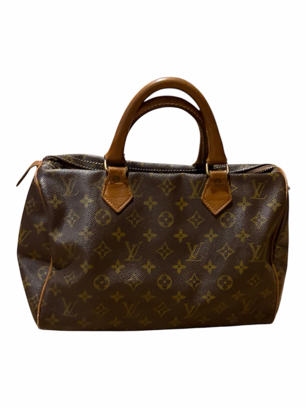 Woman's Vintage Louis Vuitton French Company Monogram Bag
Yellow Tag .